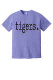 Tigers Typography Comfort Colors Tee