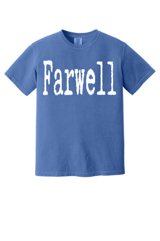 Farwell Typography Comfort Colors Tee