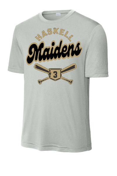 Little Maidens Drifit Tshirt with player number in design